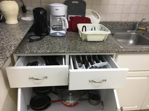 Kitchen, 1002 Crystal Court Condominiums in Saint James