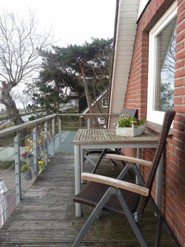 Balcony/terrace, Strandhaus Buchtmitte in Scharbeutz