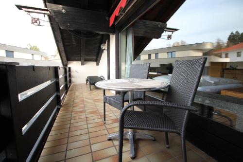 Erkély/terasz, Hotel Brandl in Bad Worishofen