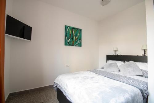 1 double bed