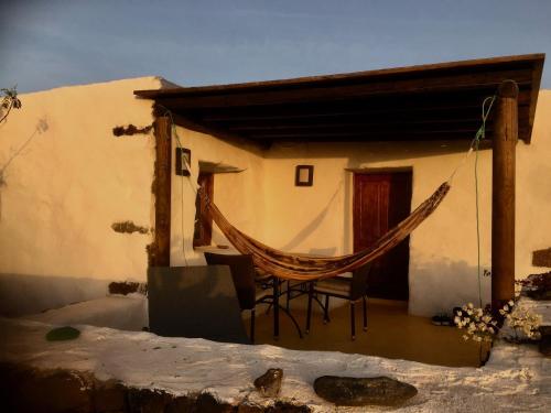 Pintu masuk, "Ziegenstall" mit Meerblick in La Hoya