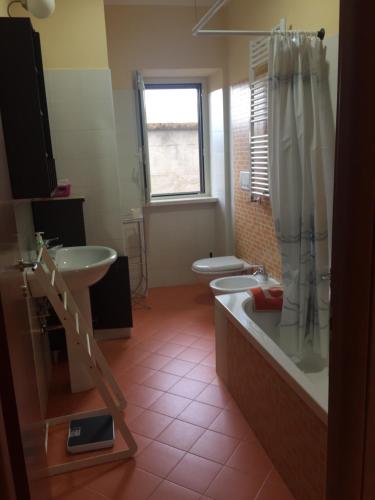 Bathroom, Casa vacanze del Borgo in Roccacasale