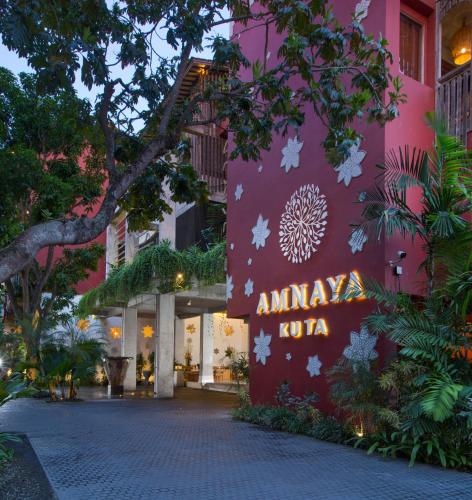 Eingang, Amnaya Resort Kuta in Bali