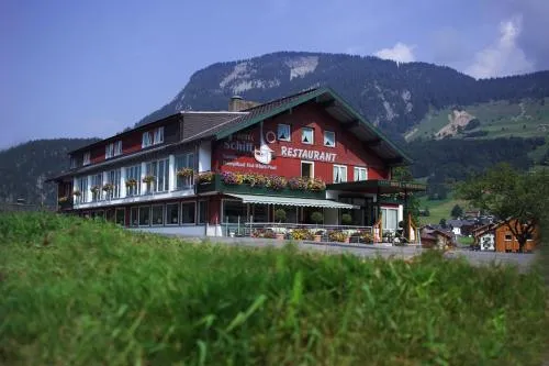 Das Schiff in den Bergen in Au im Bregenzerwald, Österreich