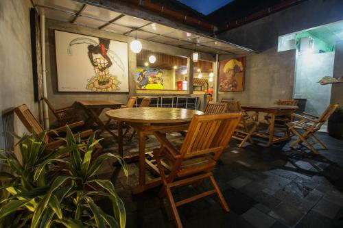 ห้องอาหาร, Watu Agung Guest House in มาเกรัง