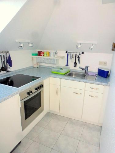 virtuve, Ferienwohnung Am Runenstein 7 in Busdorf (Schleswig-Holstein)