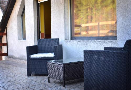 parveke/terassi, Gesztenyes Vendeghaz in Bükkszék 