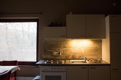 Kitchen, Borzsony Vendeghaz in Nagymaros