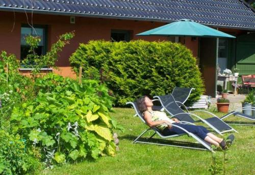 Dārzs, Ferienhaus am Museumshof in Zirkow
