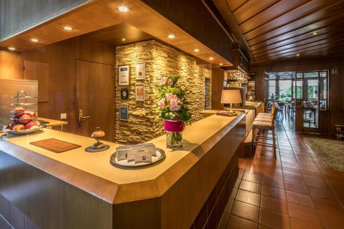 Lobby, Hotel am Krone Park in Olching