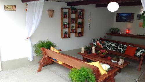 Pub/Lounge, Residencia Toca do Cacao Suites in Plaja Maghuinhos
