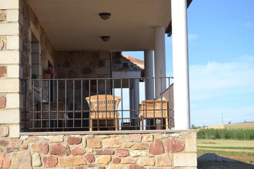 Balkons/terase, Casa Rural La Duena in El Pobo de Duenas