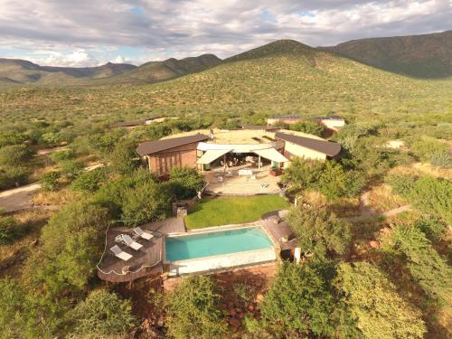 A szálláshely kívülről, Omurenga in Omaruru