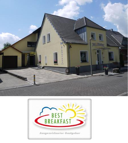 Bejárat, Bed & Breakfast Pension in Legden