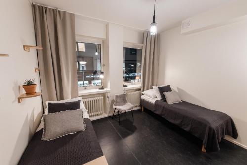 Forenom Hostel Jyvaskyla Forenom Hostel Jyväskylä is conveniently located in the popular Jyvaskyla City Center area. The property offers guests a range of services and amenities designed to provide comfort and convenience. 