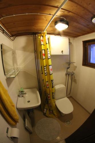 Bathroom, Mokki Cottages RukaTupa in Kuusamo