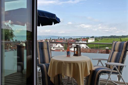 陽台/露台, Hotel Mohren in 哈格瑙