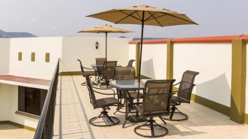 Balkons/terase, Hotel Frontera in Ocotal