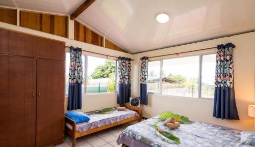 Pension TE MITI - PLAGE-BEACH 200m - Mahana Parc & Vaiava Beach pk18 - B&B CHAMBRES ou DORTOIR