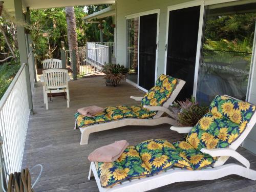 Balkons/terase, Mission Beach Escape BnB in Carmoo