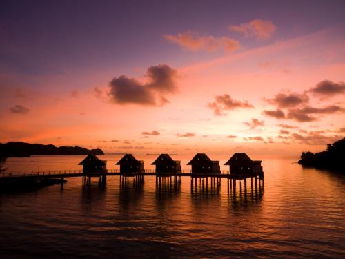 Aussicht, Palau Pacific Resort & The Pristine Villas and Bungalows in Meyungs