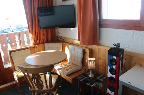 Studio cabine double balcon Tignes val claret ouvert toute l année Tignes Le Lac