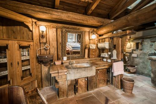 Bathroom, Luxusni srub Liny in Tuchlovice