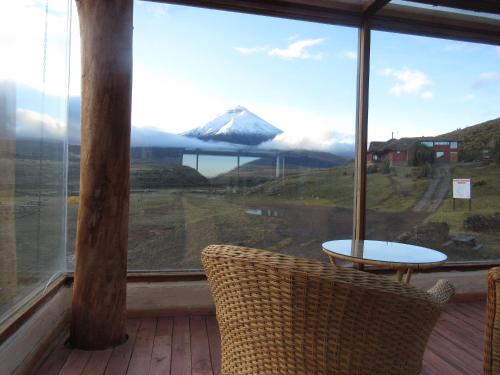 Balcony/terrace, Hotel Tambopaxi Lodge in Cotopaxi