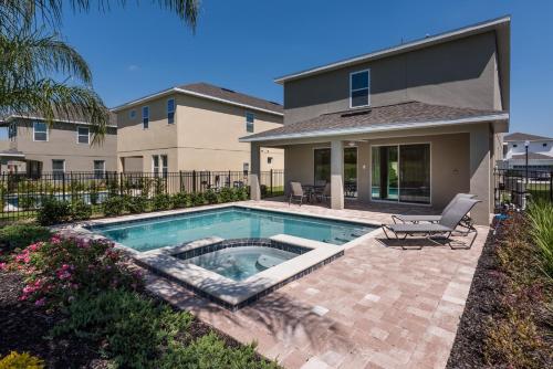 New House, Ecolab Sanitzed, Near Disney, Pool Fence in Orlando, USA