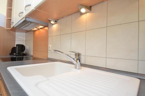 廚房, Villa Seerose - Appartement 19 in 奧斯特西巴德 塞林