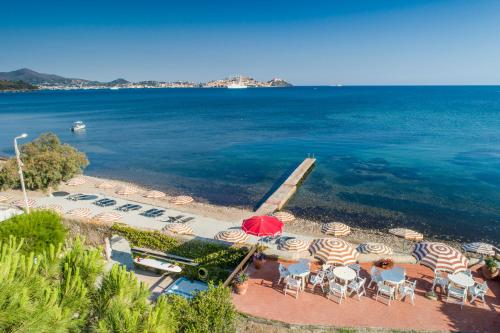 rand, Hotel Fabricia in Portoferraio