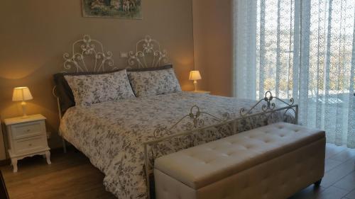 睡床, La Casatella Agriturismo in 迪亞諾達爾巴