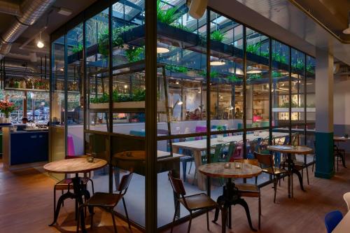 Stayokay Hostel Amsterdam Vondelpark - 레스토랑