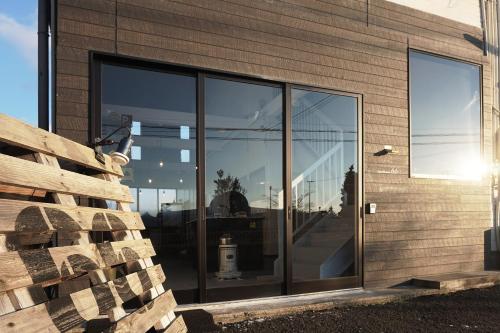 Entrance, Guesthouse 66 in Shiroishi