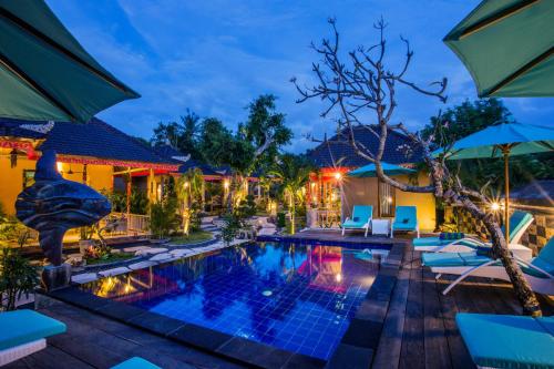 Swimming pool, Blue lagoon secret villas in Nusa Ceningan