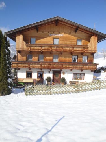 A szálláshely kívülről, Penzinghof in Gerlosbergeben