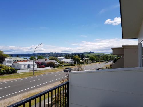 Uitzicht, Silver Fern Lodge in Taupo