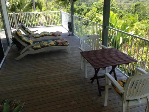 Balkons/terase, Mission Beach Escape BnB in Carmoo