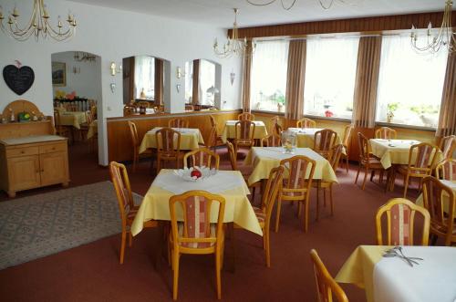 Restaurant, Horn's Gastehaus in Bad Steben