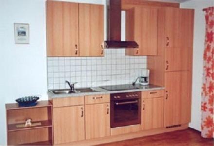 bucătărie, Ferienwohnung Eberharter in Finkenberg