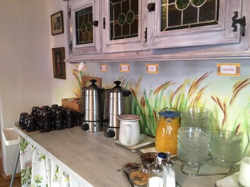 ห้องอาหาร, Hostel Weisses Rossl in กัสเซอ