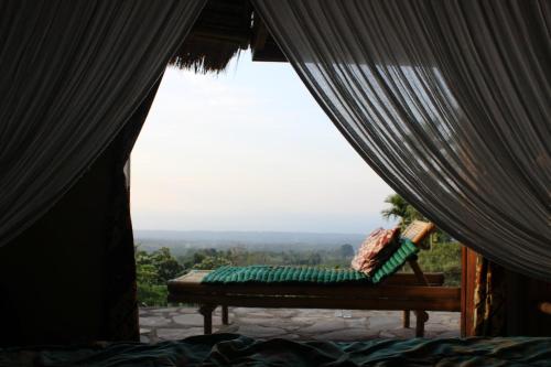 View, Rinjani Mountain Garden in Senaru