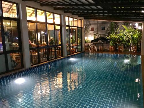 Swimming pool, Ploy's Pearl Hotel near KhaoTha Phet