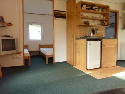 廚房, A&B布格羅維度假屋 (A&B Bungalovy) in 普拉茲莫