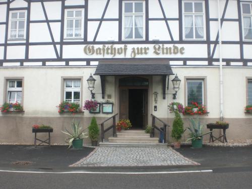 Bejárat, Hotel Gasthof zur Linde in Amtsberg