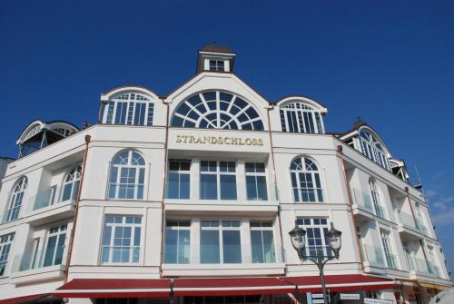 Strandschloss Binz - Penthouse "Royal Beach" mit Sauna, Kamin, Terrasse, Meerblick