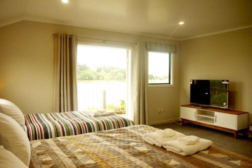 Family Room with Shared Bathroom