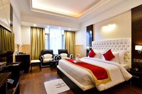 Deluxe Double Room room in Hotel Dhroov By Mystical Views