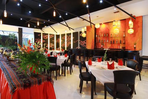 Étterem, The Radiant Hotel & Spa near Ngurah Rai nemzetközi repülőtér