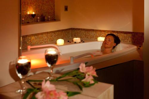 badtunna, Ringhotel Strandblick in Kuhlungsborn centrum